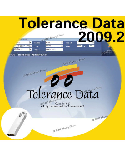 Tolerance Data 2009.2 Automatic Diagnostic Software Repair Auto Data U