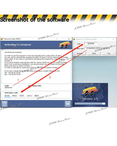 Tolerance Data 2009.2 Automatic Diagnostic Software Repair Auto Data U