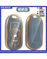 Funda de TPU para llavero de coche, accesorios para Buick Envision Vervno GS 20T 28T Encore, LACROSSE, Opel Astra K