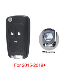 Carcasa de repuesto para llave de coche, carcasa para Buick Excelle, Chevrolet Cavalier Sail 2015, 2016, 2017, 2018, 2019, 2 y 3