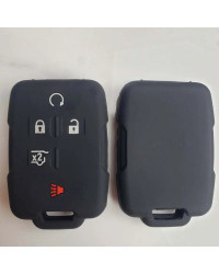 Funda de silicona para mando a distancia, carcasa sin llave para Buick, Cadillac, Chevrolet, saturan, tahoo, GMC, Yukon, Silvera