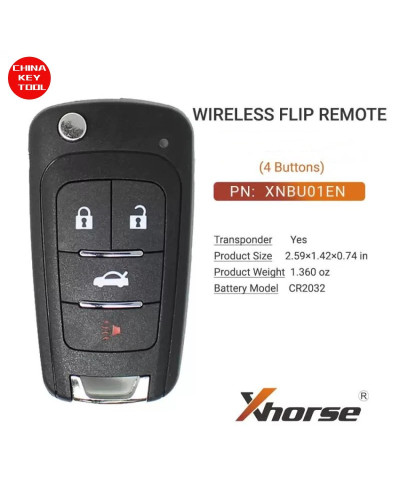 1PCS Xhorse Wireless Flip...