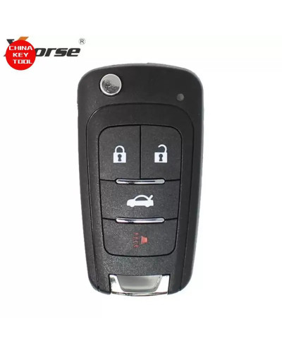 1PCS Xhorse Wireless Flip Remote Key For Buick Style 4 Buttons XNBU01EN