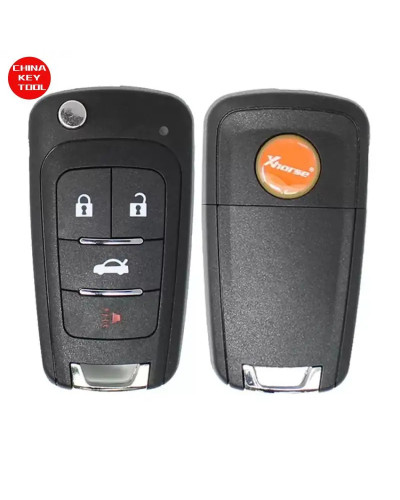 1PCS Xhorse Wireless Flip Remote Key For Buick Style 4 Buttons XNBU01EN