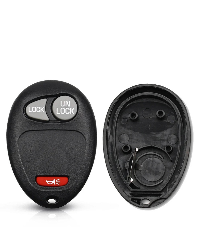 KEYYOU-funda para mando a distancia, 3 piezas, para Chevrolet Buick HHR 2006, 2007, 2008, 2009, 2010, 2011, 3 botones