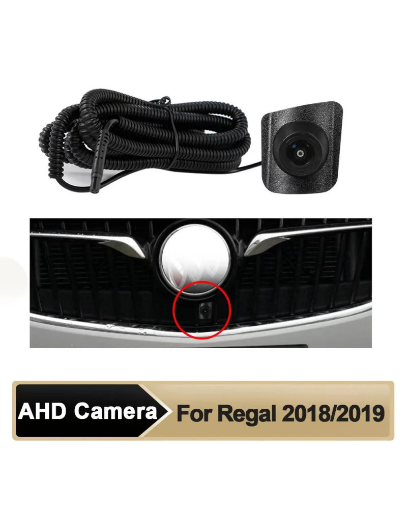 Cámara OEM de visión frontal AHD para coche, cámara HD de visión nocturna, ojo de pez, 150 °, para Buick 2018/2019 Regal, monito