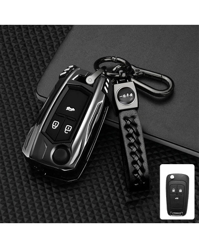 Funda de aleación de Zinc para llave de coche, accesorios para Buick, Chevrolet, Cruze, Aveo, Trax, Opel, Astra, Corsa, Meriva, 