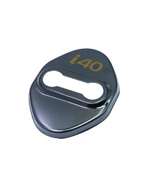 Cubierta protectora para cerradura de puerta de coche, accesorio para Hyundai i10, i20, i30, i40, 4 unidades