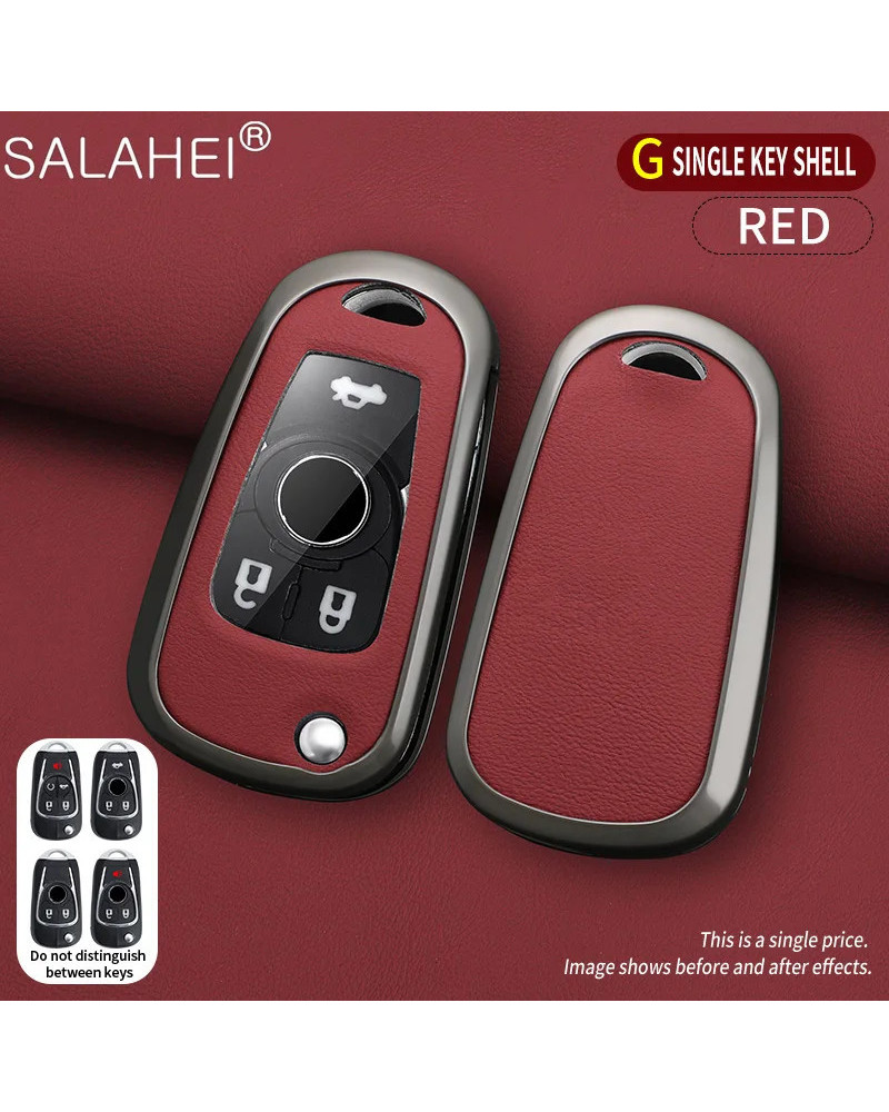 Funda de aleación de Zinc para llave de coche, accesorio para Buick Verano ENCORE GX GL6 Old Excelle GT Opel Vauxhall Astra K Co