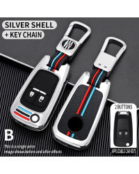 Funda de llave de coche, accesorio para buick encore lacrosse skylark rendezance, cruze, chevrolet, sonic, trax, cruze, onix, ta