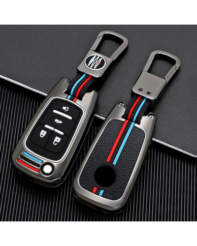 Funda de llave de coche, accesorio para buick encore lacrosse skylark rendezance, cruze, chevrolet, sonic, trax, cruze, onix, ta