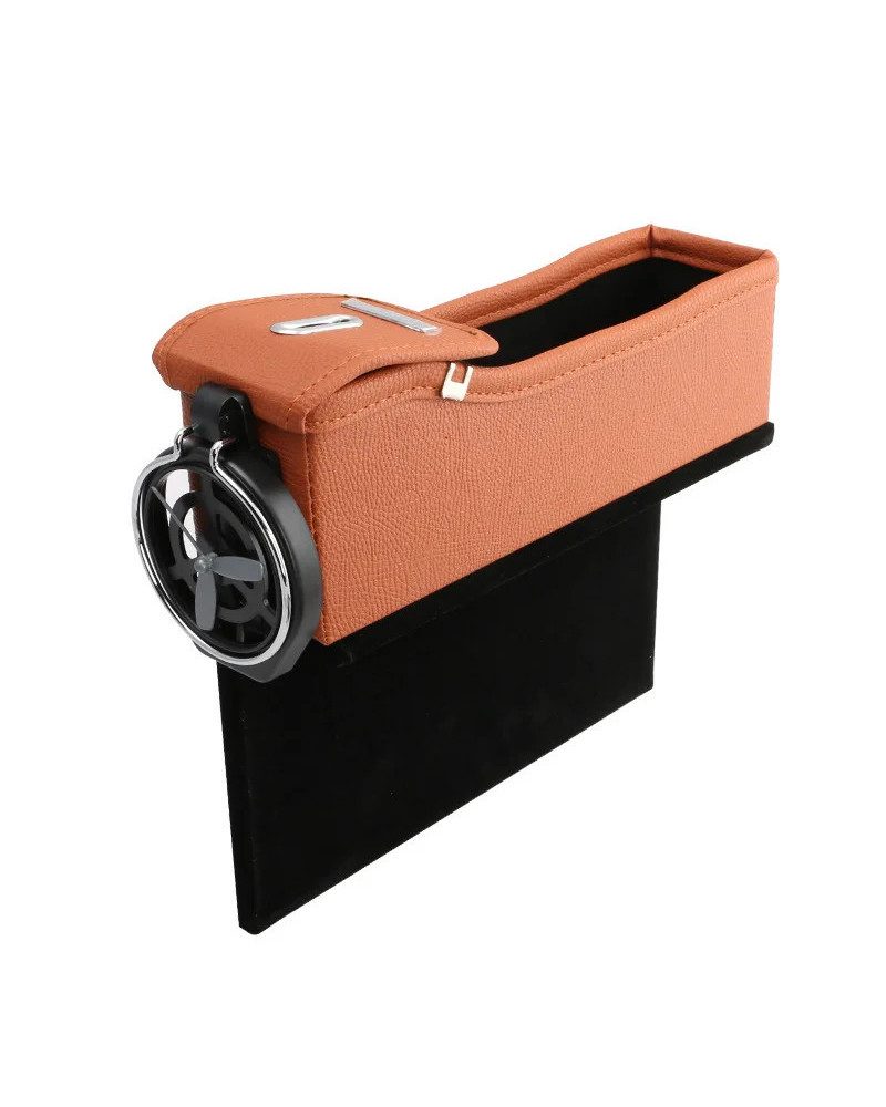 Caja de almacenamiento para hendiduras de asiento de coche, caja de al
