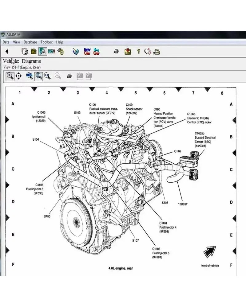 2024 Latest all-data auto Car Repair Software all-data 10.53 software 