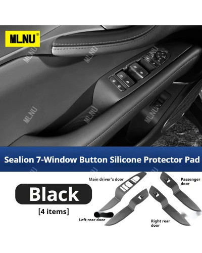 Accesorios para BYD Sealion 7 2024/2025, cubierta de perilla de palanc