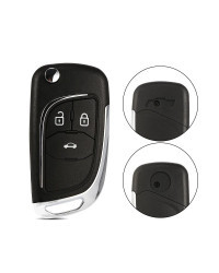 2/3/4/5 botones modificado Flip Remote Car Key Shell para Opel Vauxhall Insignia Astra H Vectra Mokka para Chevrolet Lova Aveo E