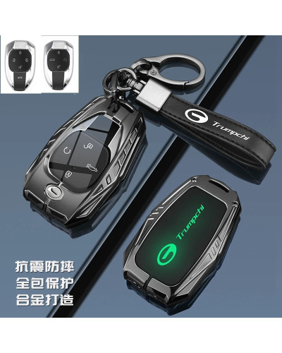 Funda con soporte para llave de aleación de Zinc para coche, accesorio