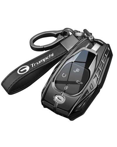 Funda con soporte para llave de aleación de Zinc para coche, accesorio