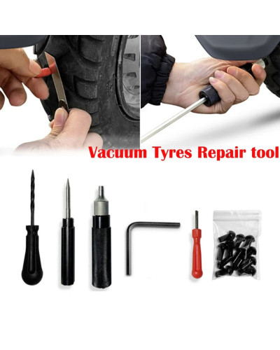 1Set Car Tire Repair Tool Motorcycles Vacuum Tyre Maintenance Parts Pu