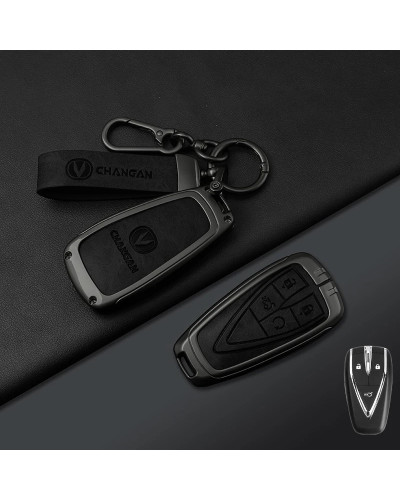 Funda de aleación de Zinc para llave de coche, soporte de carcasa para