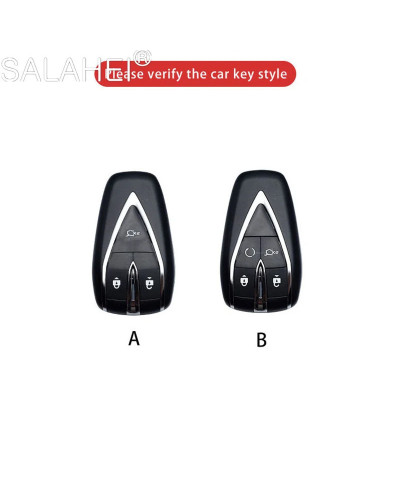 Funda de aleación de Zinc para llave de coche, soporte de carcasa para