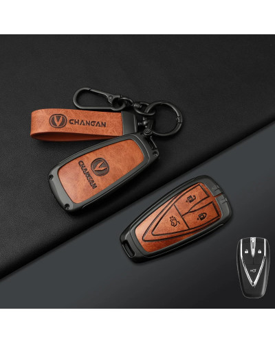 Funda de aleación de Zinc para llave de coche, soporte de carcasa para