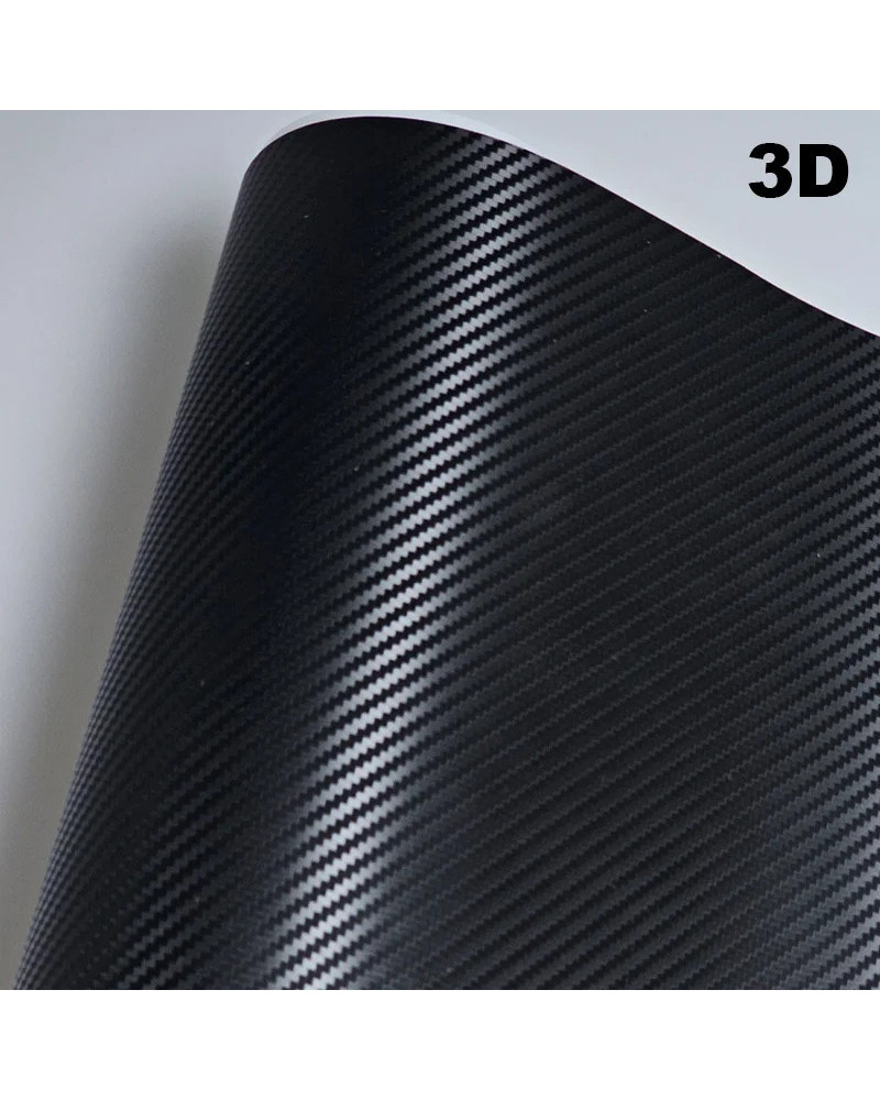 Película de fibra de carbono para coche, accesorios de envoltura de vi