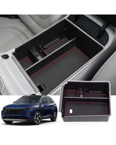 Bandeja organizadora de apoyabrazos Central para Hyundai Tucson NX4 Li