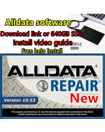 2022 Hot Alldata Repair auto repair software 10.53v All data car softw