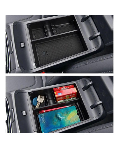 Bandeja organizadora de apoyabrazos Central para Hyundai Tucson NX4 Li
