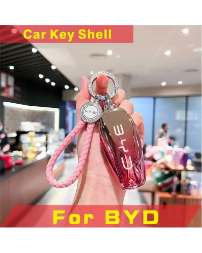 LLavero de coche para BYD Atto 3 Seal Seagull Dolphin SEALION 6 EV Son