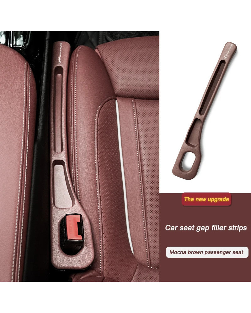 Enchufe de costura lateral para asiento de coche, tira a prueba de fug