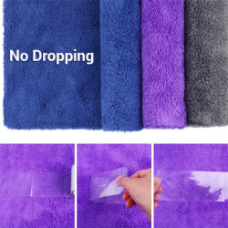 350GSM Car Wash Microfiber Towel Car Cleaning Cloth Car Detailing Super Absorbent Car Care Cloth Soft Edgeless Drying Towels