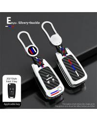 Funda de llave de coche de aleación de Zinc, cubierta completa para Buick, Chevrolet, Cruze, Opel, Vauxhall, Astra J, Corsa, Ins