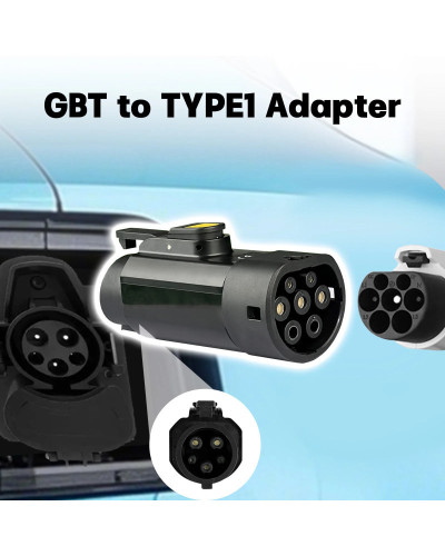 EVqiaoyi GB/T a J1772 adaptador 32A 7kw EV adaptador de cargador para 