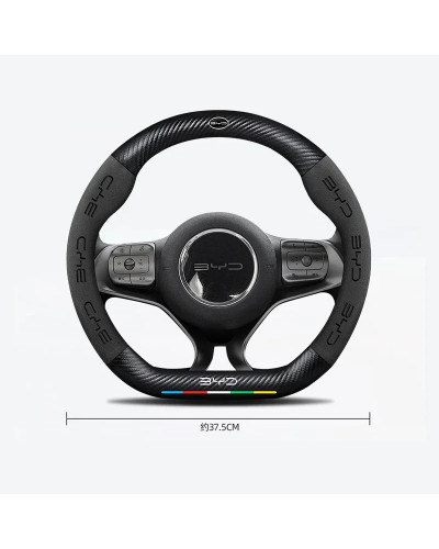 BYD Atto 3 EV Yuan Plus Funda deportiva de cuero en forma de D para vo