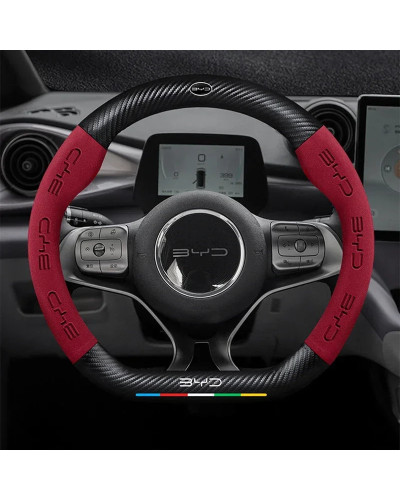 BYD Atto 3 EV Yuan Plus Funda deportiva de cuero en forma de D para vo