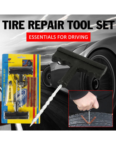 2024 Professional Car Tire Repair Kit Auto Bike Motor Tubeless Tire Ty