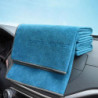 LULECI Car wash towel thickened large-size water absorbing coral wool car towel Double sided quick drying car wash towel