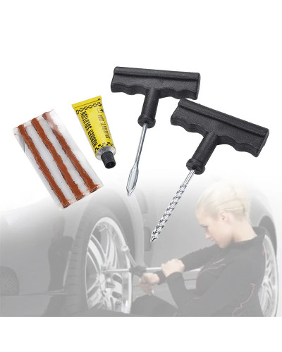 2024 Professional Car Tire Repair Kit Auto Bike Motor Tubeless Tire Ty