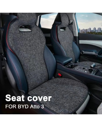 Fundas de asiento para BYD Atto 3 Yuan Plus, 2022, 2023, 2024, cojín d