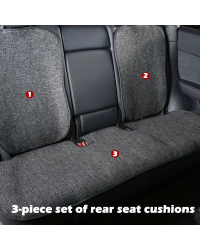 Fundas de asiento para BYD Atto 3 Yuan Plus, 2022, 2023, 2024, cojín d