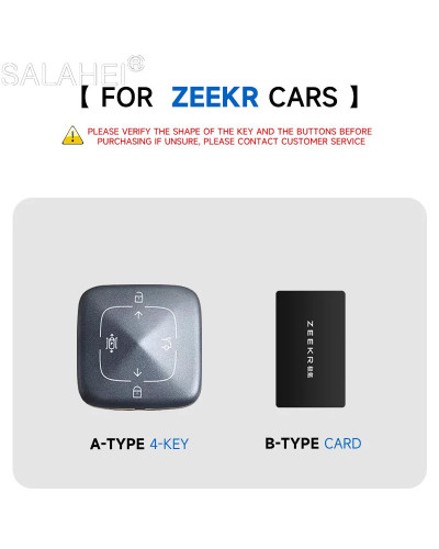 Funda de cuero para llave de coche, carcasa de aleación de Zinc para Z
