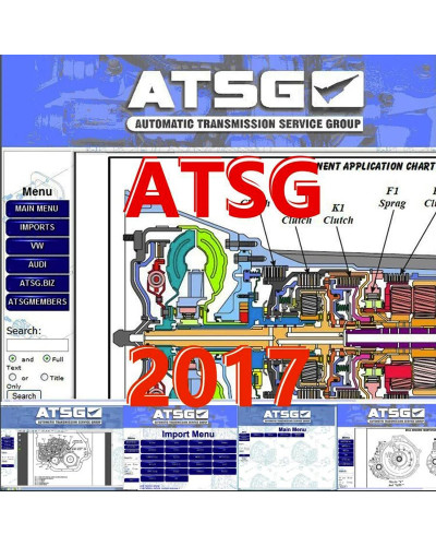 2024 hot ATSG 2017 Automatic Transmissions Service Group Auto Repair M