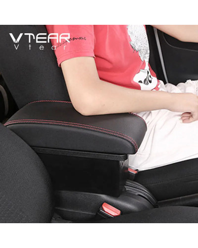 Vtear para Peugeot 107 reposabrazos estilo de coche reposabrazos conso