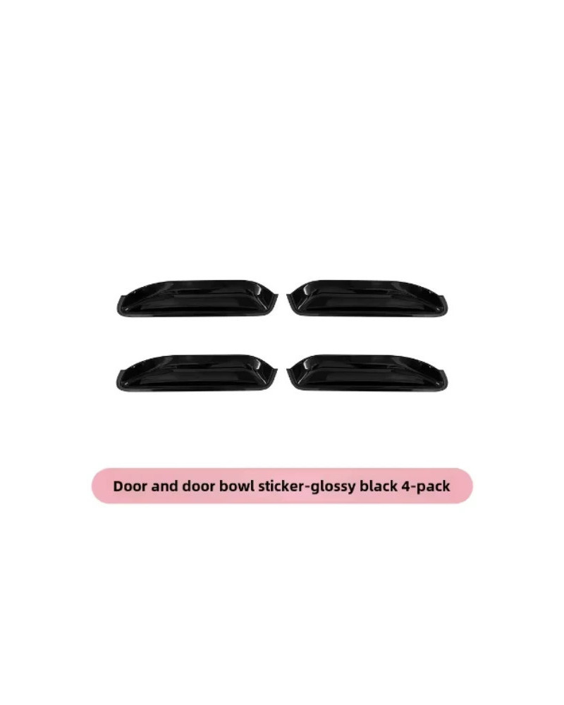 Protector de manija de puerta de gaviota BYD, juego de pegatinas de cu