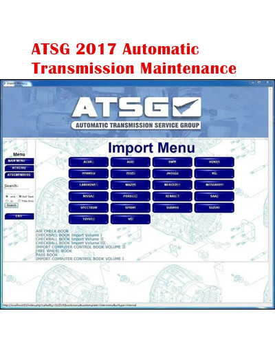 2024 hot ATSG 2017 Automatic Transmissions Service Group Auto Repair M