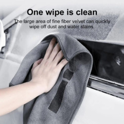 High-end Microfiber Thicken Car Wash Towel Universal Cleaning Drying Cloth Auto Body Care Washing Wipe Rag 30/40/60cm