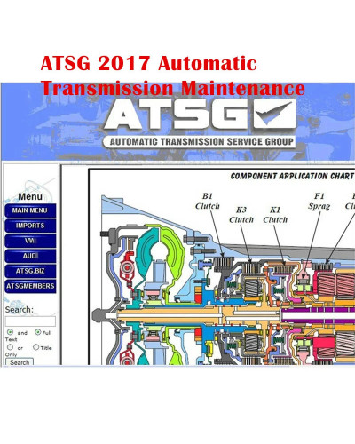 2024 hot ATSG 2017 Automatic Transmissions Service Group Auto Repair M