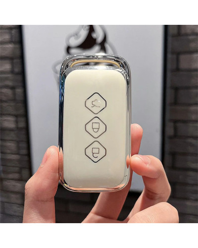 Funda para llave remota de coche, carcasa completa para Wuling Capgemi