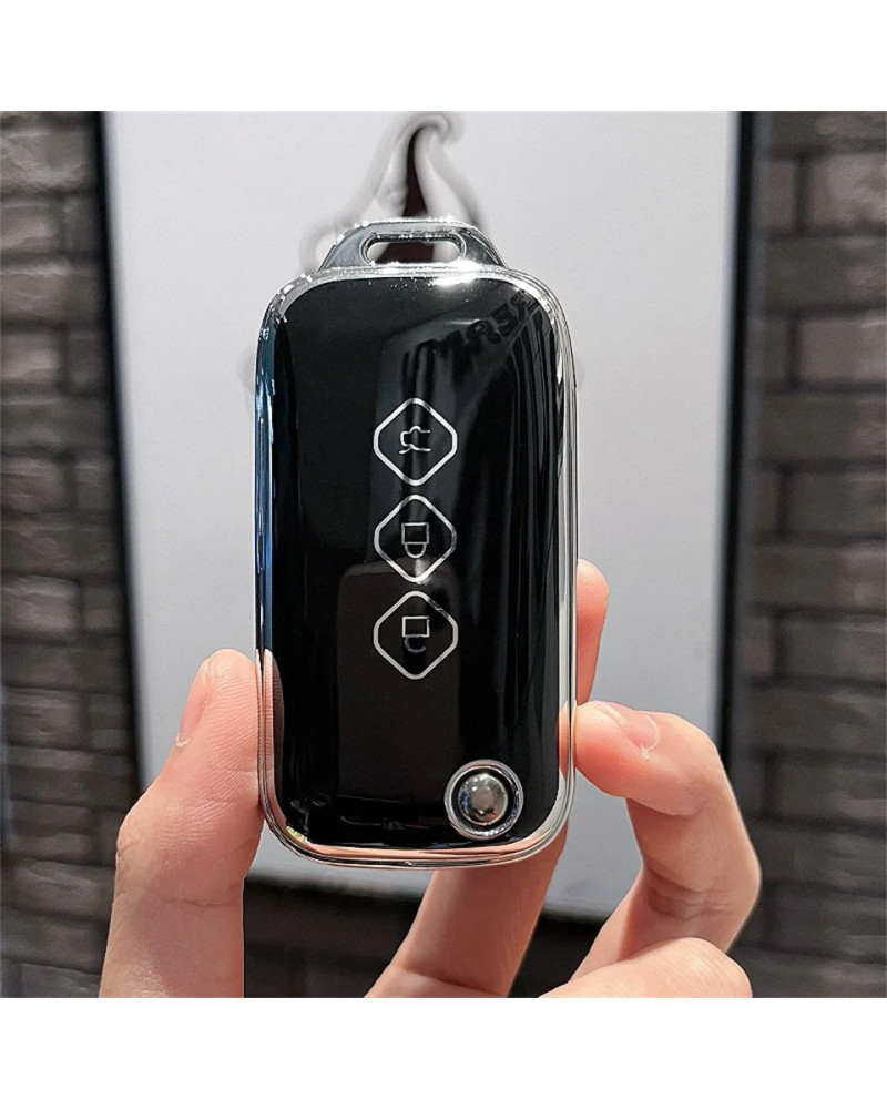 Funda para llave remota de coche, carcasa completa para Wuling Capgemi